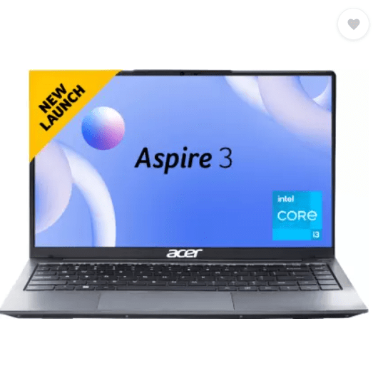 Acer Aspire 3 Intel Core i3 12th Gen 1215U - (8 GB/512 GB SSD/Windows 11 Home) A324-51 Thin and Light Laptop 