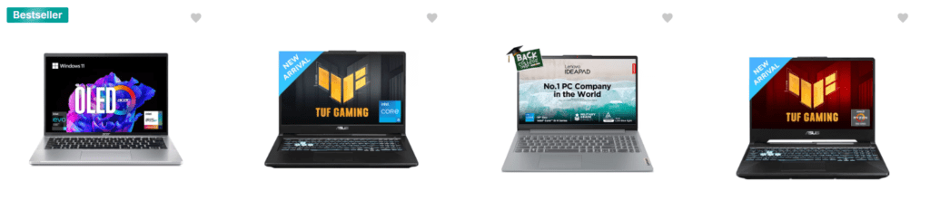 Laptop Deals on Flipkart Big Billion Days