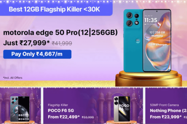 Top 5 Smartphones to Buy During Flipkart Big Billion Days 2024